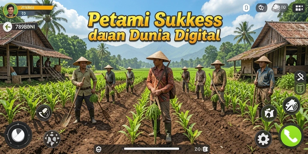 Gameplay seru di 789BNI dengan berbagai aktivitas pertanian.