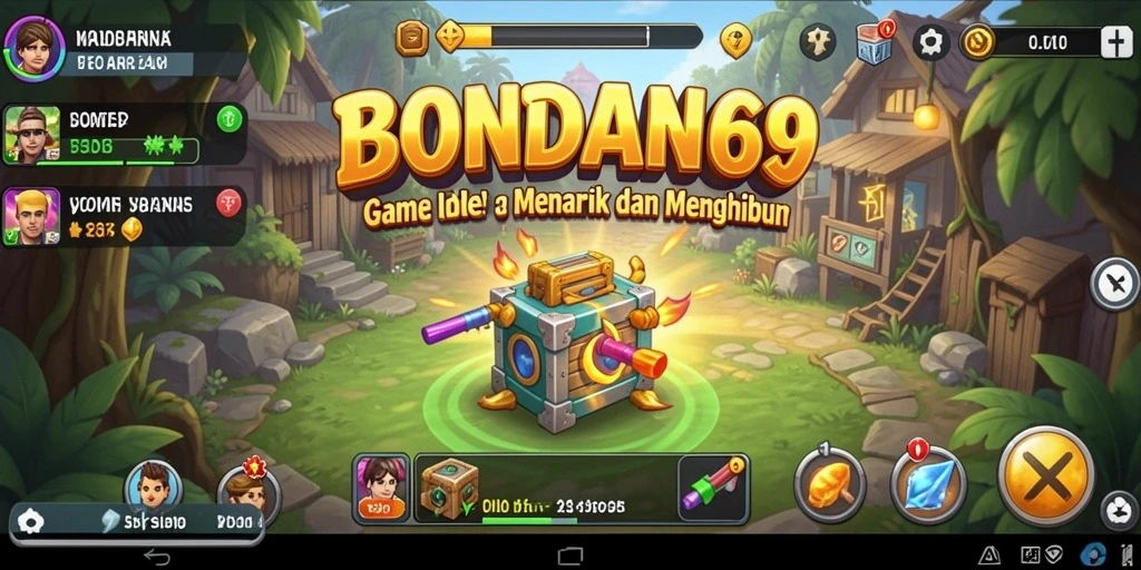 Tampilan gameplay BONDAN69 yang menarik dan sederhana.